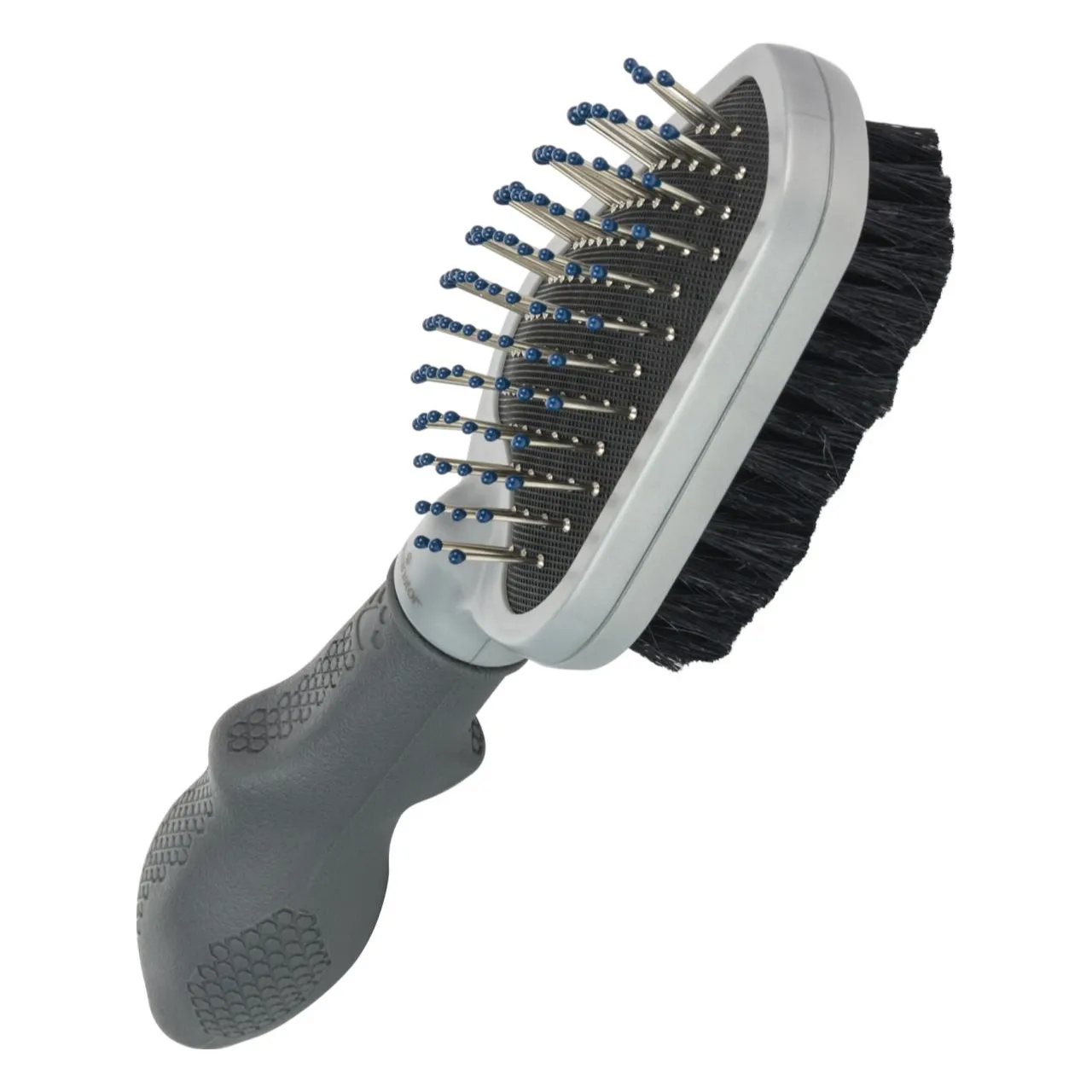 FURminator stor dobbeltbørste grå